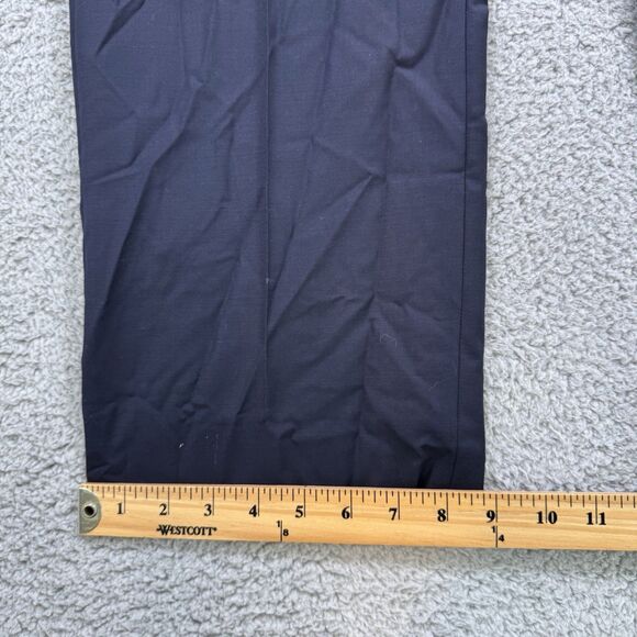 Brooks Brothers Pants Men’s 36x30 Explorer Madison Navy Blue Wool Stretch - Picture 6 of 13